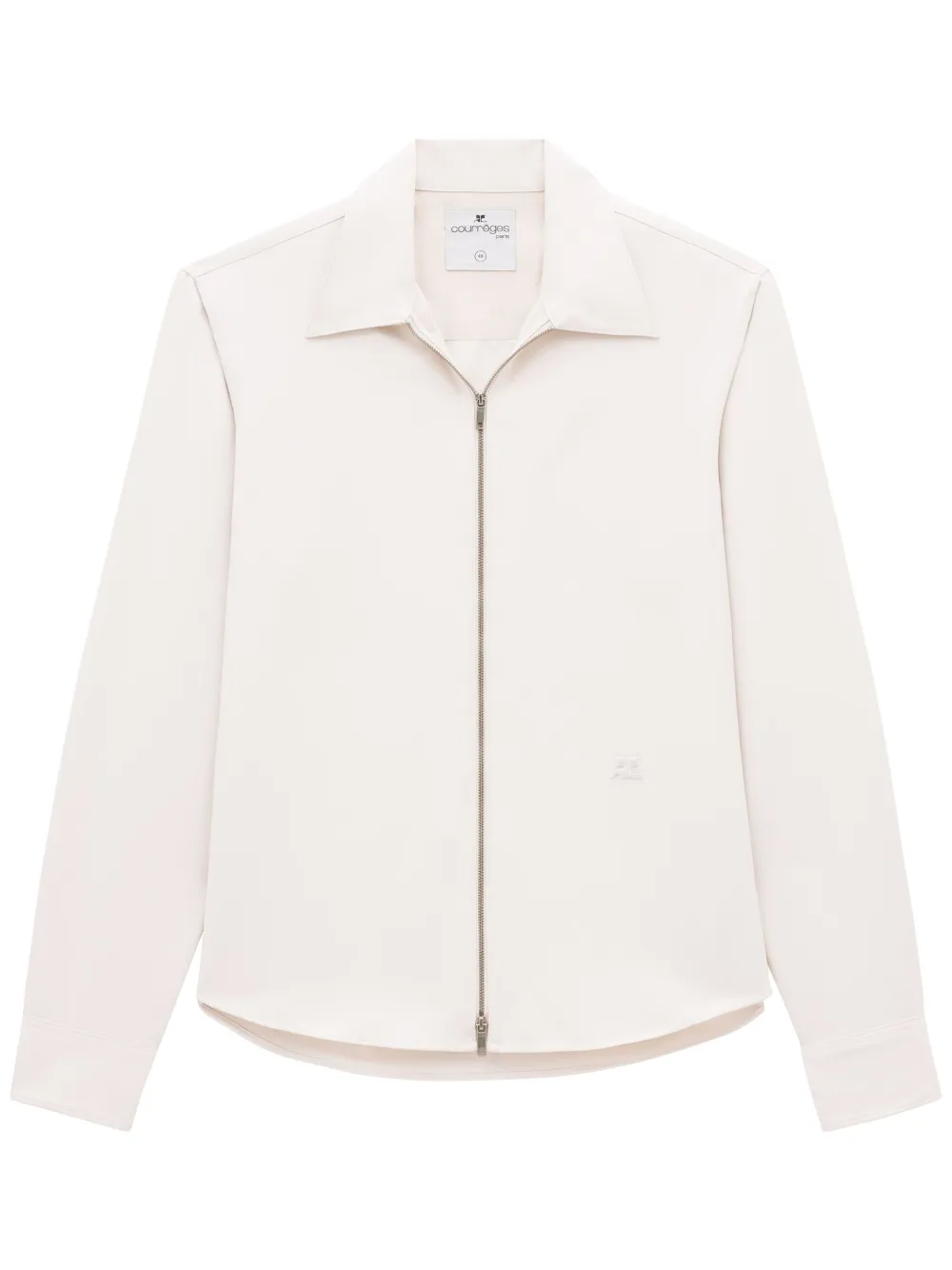 Твиловая рубашка на молнии Courrèges, нейтральный
Твиловая рубашка на молнии Courrèges, нейтральный