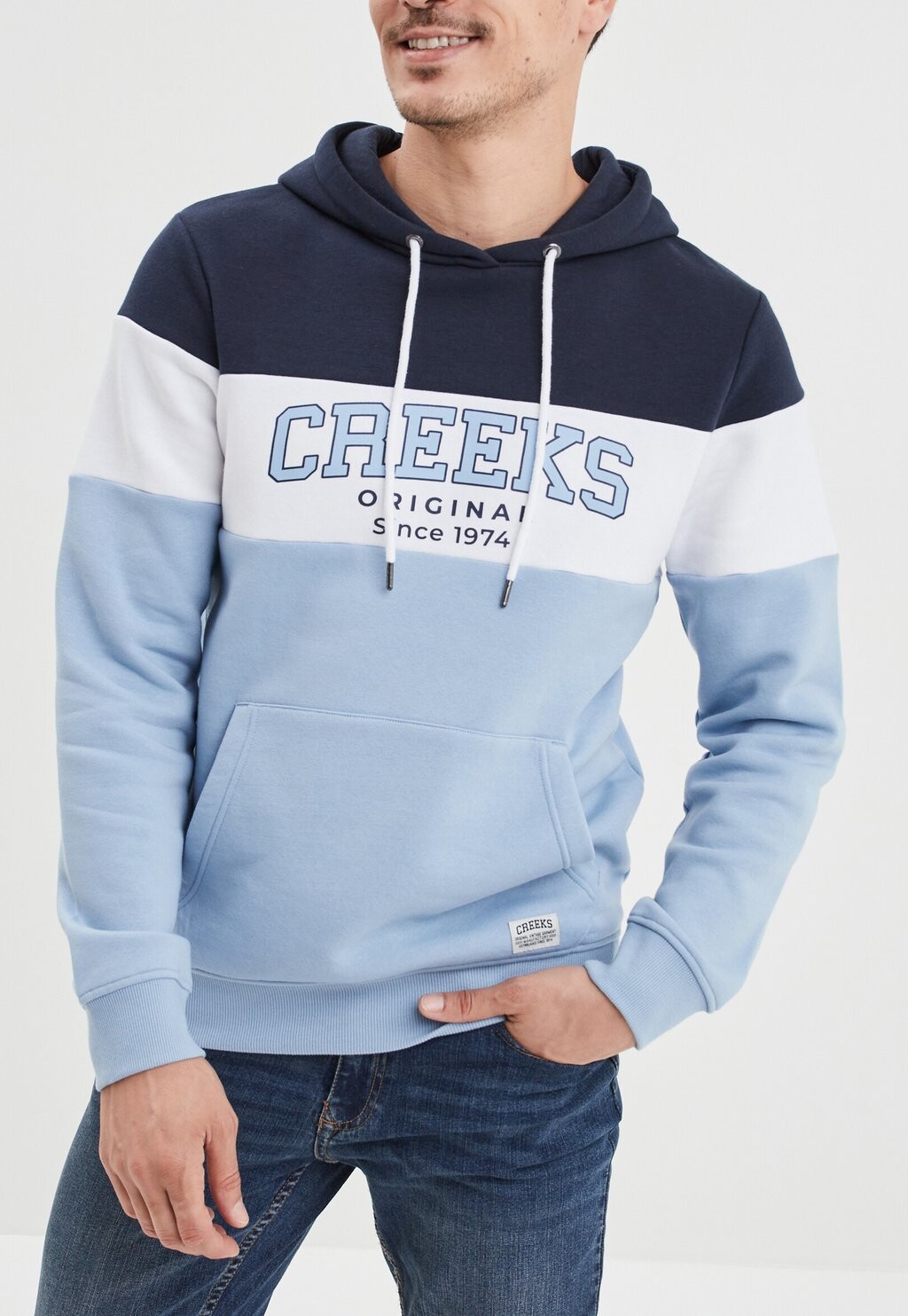 Толстовка с капюшоном Creeks, светло-голубой
Толстовка с капюшоном Creeks, светло-голубой