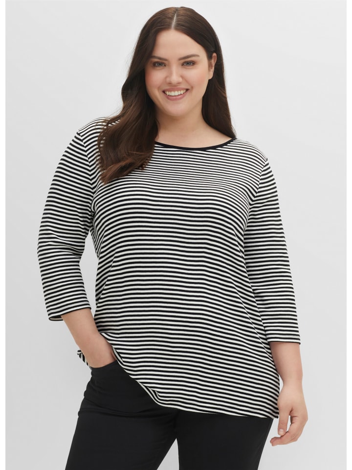 Футболка sheego, черный
Футболка sheego, черный