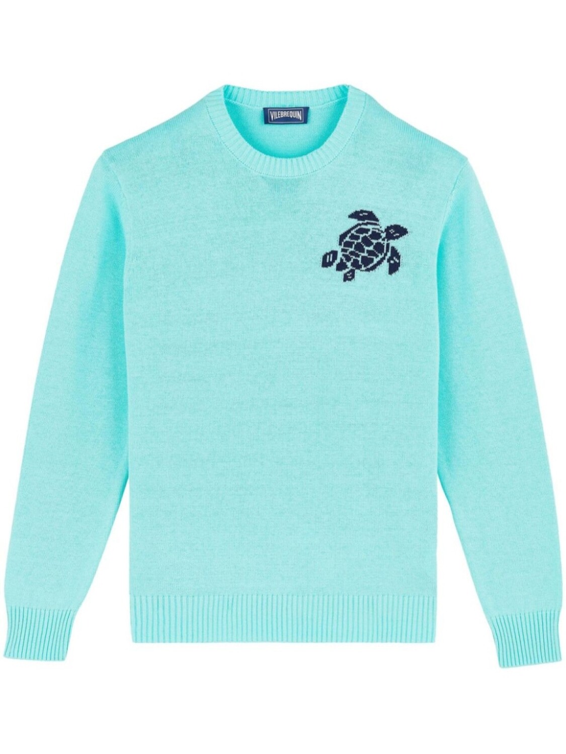 Свитер с вышитым логотипом Vilebrequin, синий
Свитер с вышитым логотипом Vilebrequin, синий