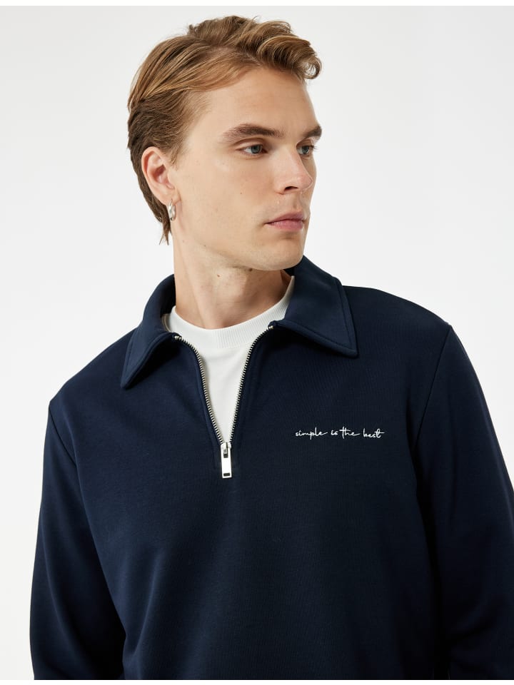 KOTON Толстовка темно-синего цвета
KOTON Толстовка темно-синего цвета