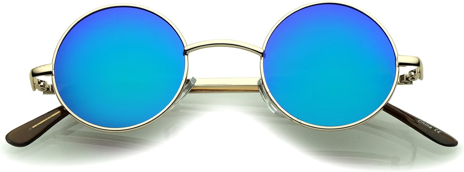 Солнцезащитные очки zeroUV в стиле ретро, вдохновленные работами Леннона, с цветными зеркальными линзами, круглые, металлические, 41 мм (золото-зелено-голубое зеркальное покрытие), T06 | Gold / Green-blue Mirror
Солнцезащитные очки zeroUV в стиле ретро, вдохновленные работами Леннона, с цветными зеркальными линзами, круглые, металлические, 41 мм (золото-зелено-голубое зеркальное покрытие), T06 | Gold / Green-blue Mirror