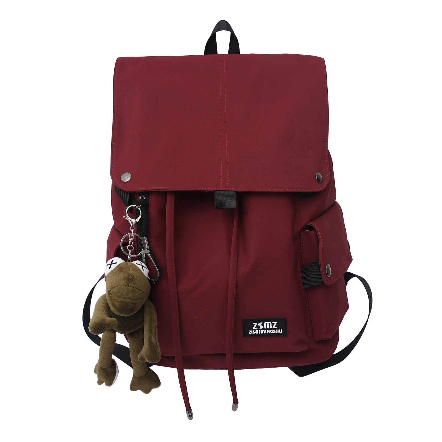 Cwatcun Нейлоновый рюкзак унисекс черный синий зеленый красный, Red (with Charm)
Cwatcun Нейлоновый рюкзак унисекс черный синий зеленый красный, Red (with Charm)