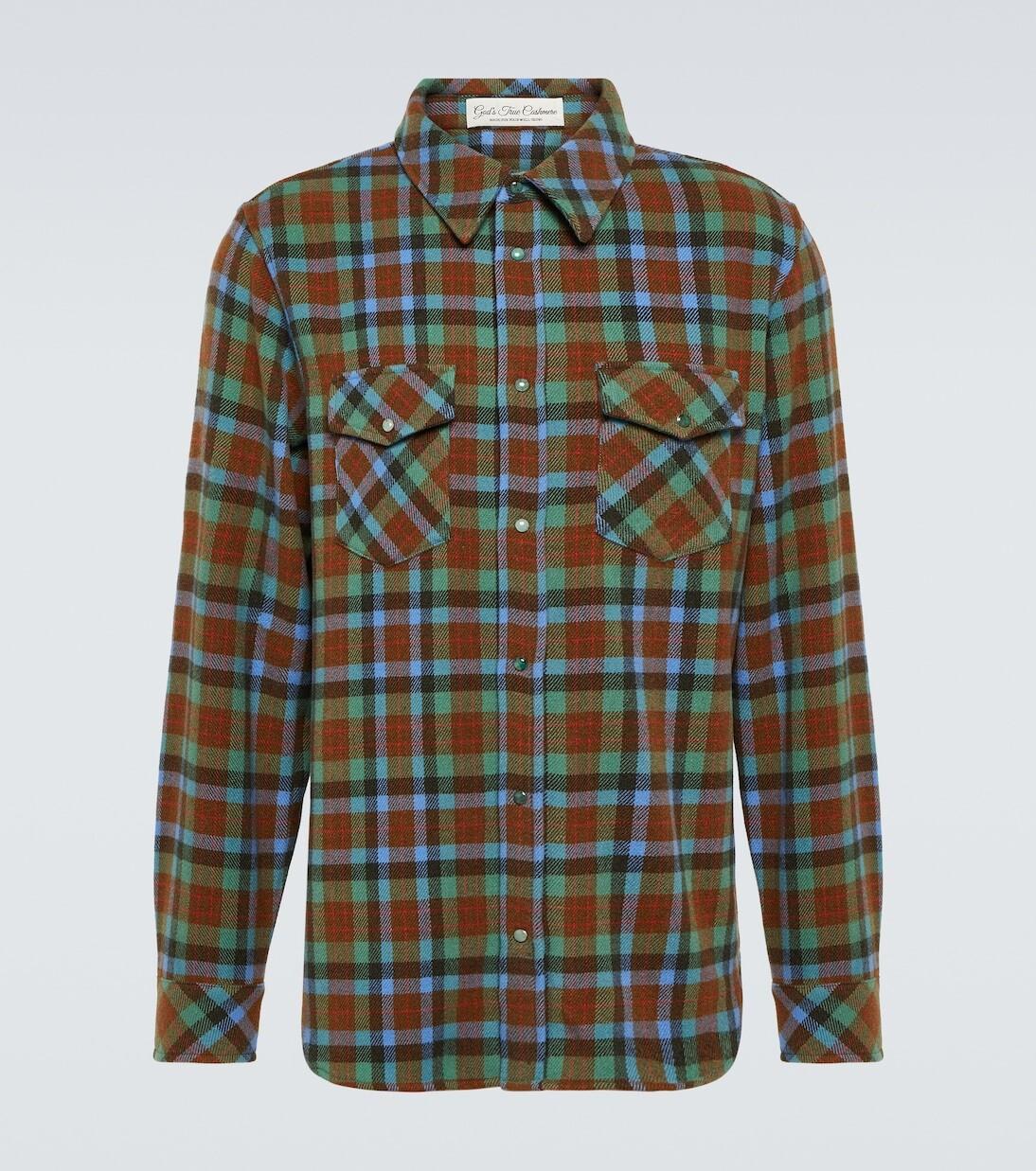 Кашемировая рубашка в клетку moss в клетку тартан God'S True Cashmere, мультиколор
Кашемировая рубашка в клетку moss в клетку тартан God'S True Cashmere, мультиколор