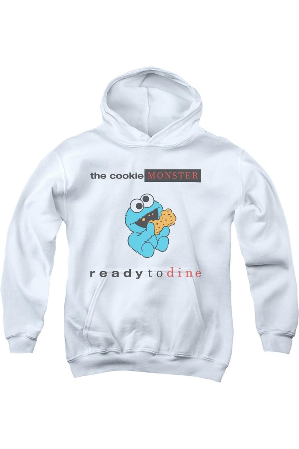 Sesame Street худи для детей "Готов к ужину" Gildan, белый
Sesame Street худи для детей "Готов к ужину" Gildan, белый