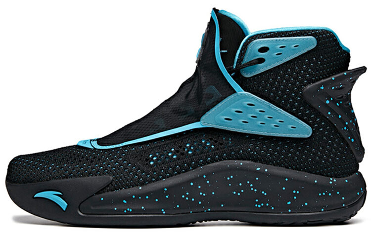 Баскетбольные кроссовки KT5 мужские высокие черные/хлоро-синие Anta
Баскетбольные кроссовки KT5 мужские высокие черные/хлоро-синие Anta