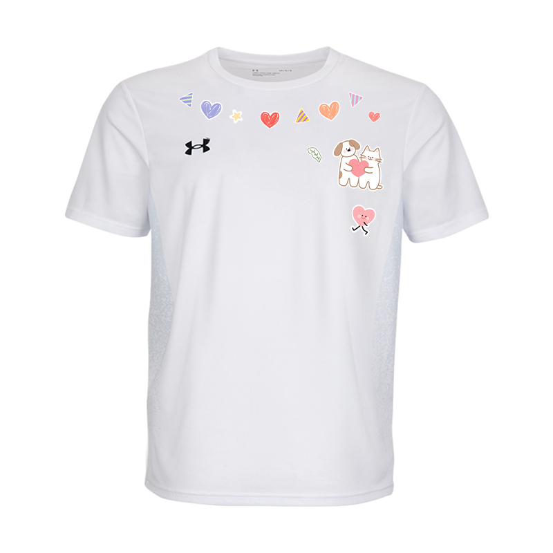 Футболка с коротким рукавом Unisex быстросохнущая Under Armour, белый
Футболка с коротким рукавом Unisex быстросохнущая Under Armour, белый