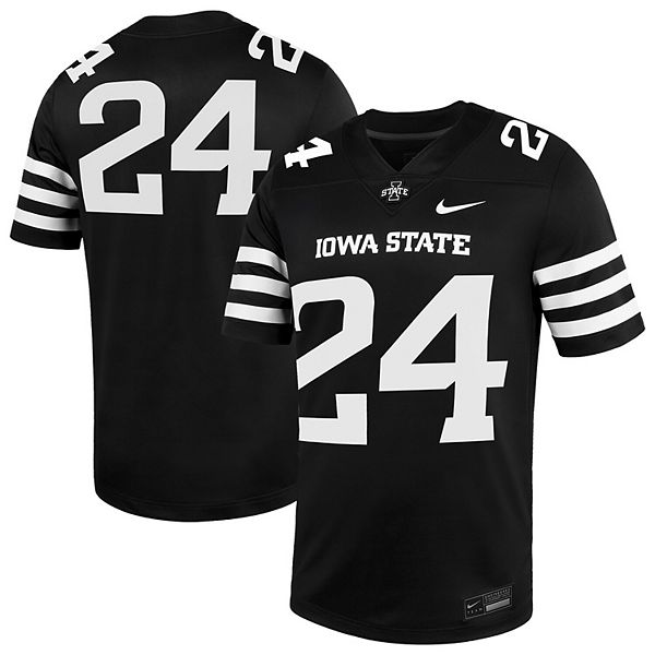 Мужская футболка Iowa State Cyclones Alternate Game #24 черная Nike
Мужская футболка Iowa State Cyclones Alternate Game #24 черная Nike