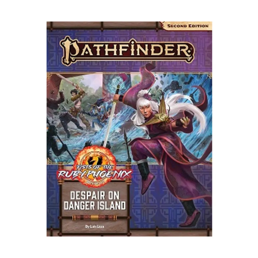 #166 "Fists of the Ruby Phoenix #1 - Despair on Danger Island", Pathfinder Roleplaying Game (2nd Edition) - Adventure Path #145 - #174, мягкая обложка
#166 "Fists of the Ruby Phoenix #1 - Despair on Danger Island", Pathfinder Roleplaying Game (2nd Edition) - Adventure Path #145 - #174, мягкая обложка