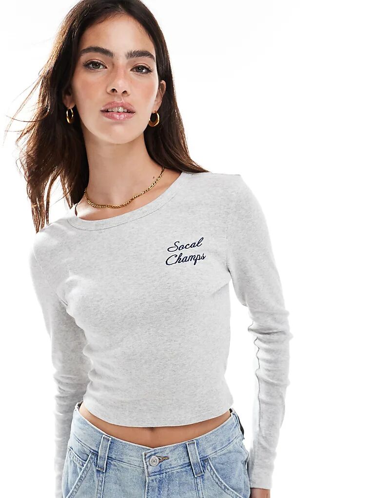 Футболка Pacsun Atility с длинными рукавами и необработанными краями серого цвета
Футболка Pacsun Atility с длинными рукавами и необработанными краями серого цвета