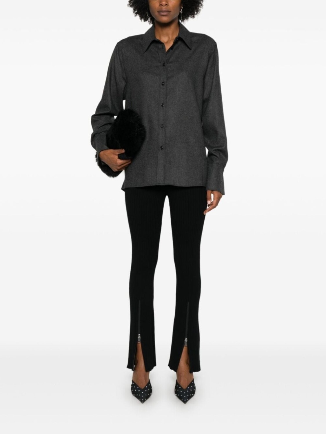 THE ANDAMANE рубашка Sally, серый
THE ANDAMANE рубашка Sally, серый