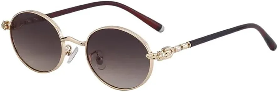 Дизайнерские солнцезащитные очки UV400 2027 года для женщин и мужчин, модные солнцезащитные очки в металлической оправе, винтажные женские очки MTZJH, C3
Дизайнерские солнцезащитные очки UV400 2027 года для женщин и мужчин, модные солнцезащитные очки в металлической оправе, винтажные женские очки MTZJH, C3