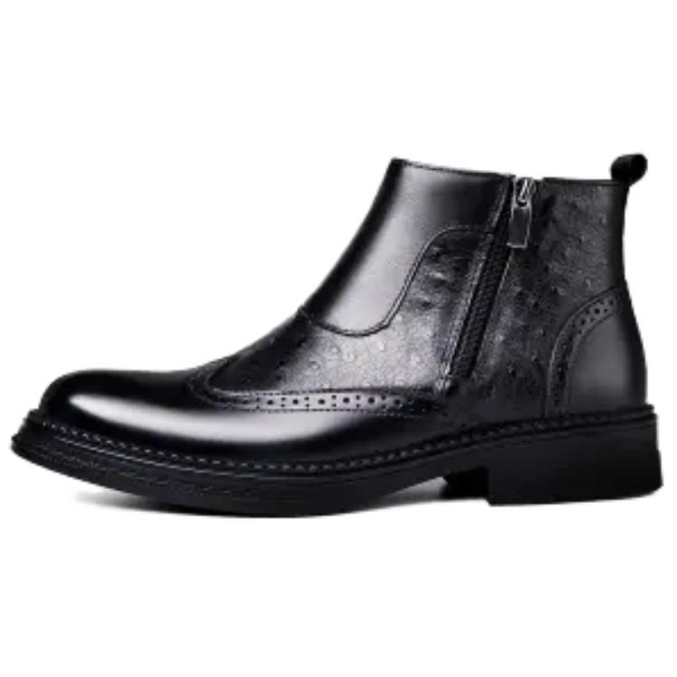 BAGE Черные мужские угги на платформе с черным мехом, цвет Black Fleece
BAGE Черные мужские угги на платформе с черным мехом, цвет Black Fleece