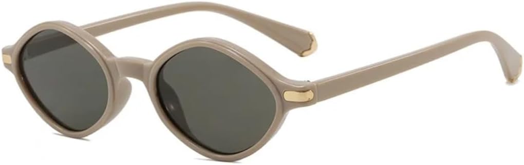 Солнцезащитные очки для мужчин и женщин - защита UV400 - маленькая оправа, панк-стиль, яркие линзы, для занятий спортом на открытом воздухе и вождения DSVIGF, Beige Green
Солнцезащитные очки для мужчин и женщин - защита UV400 - маленькая оправа, панк-стиль, яркие линзы, для занятий спортом на открытом воздухе и вождения DSVIGF, Beige Green