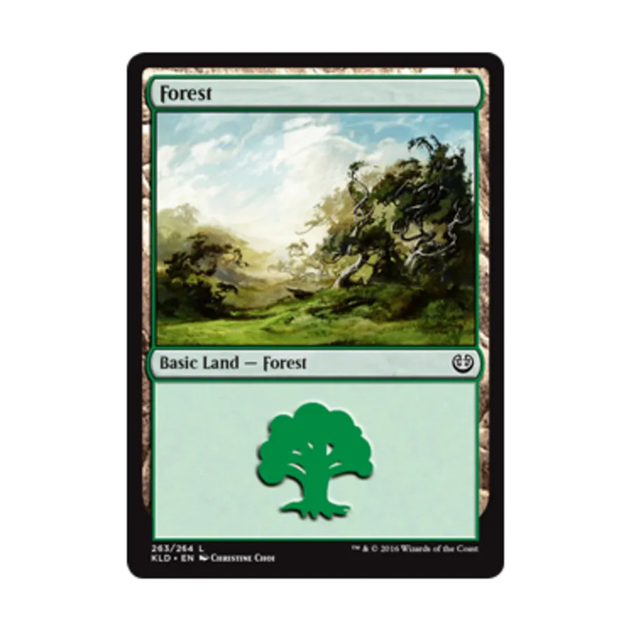 CCG Лес #263 (С) (Фольга), MTG - Kaladesh
CCG Лес #263 (С) (Фольга), MTG - Kaladesh