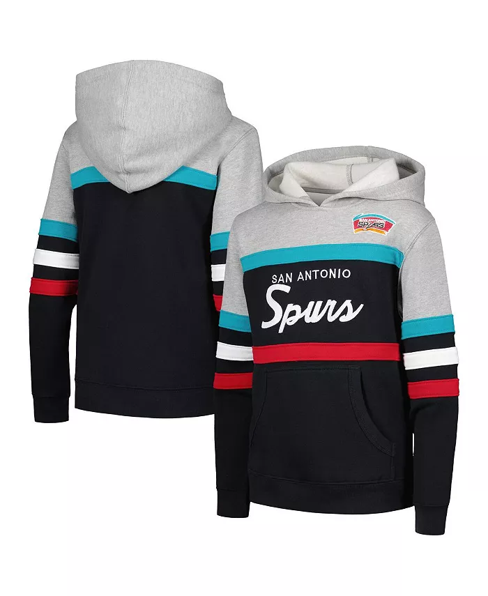Серый и черный худи с капюшоном Big Boys San Antonio Spurs Hardwood Classics Head Coach Mitchell & Ness
Серый и черный худи с капюшоном Big Boys San Antonio Spurs Hardwood Classics Head Coach Mitchell & Ness