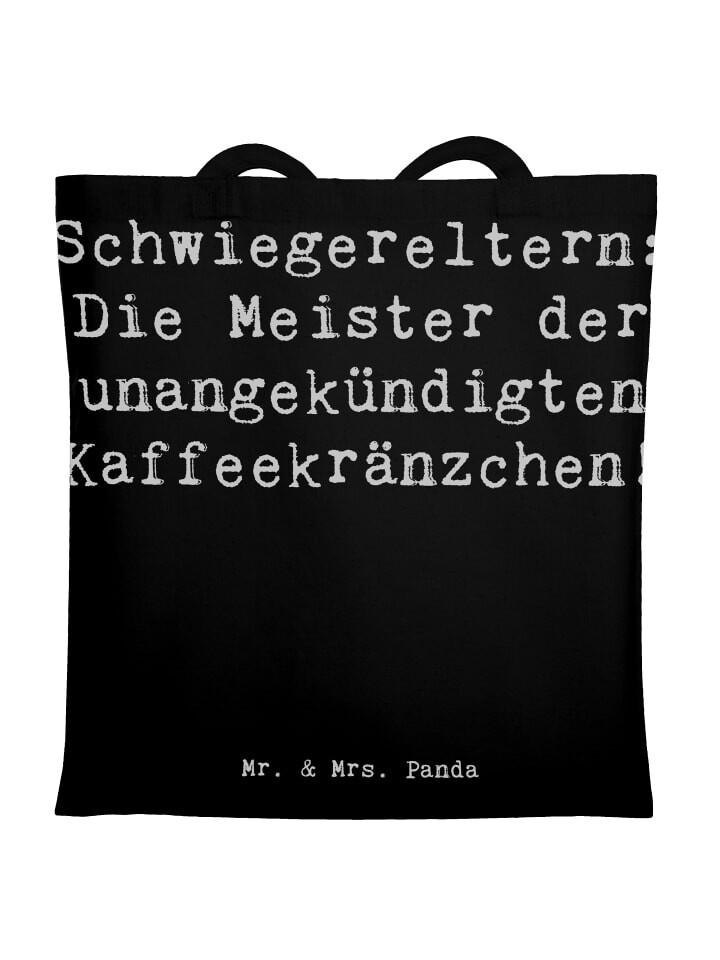 Сумка для переноски Mr & Mrs Panda Schwiegereltern Meister, черный
Сумка для переноски Mr & Mrs Panda Schwiegereltern Meister, черный