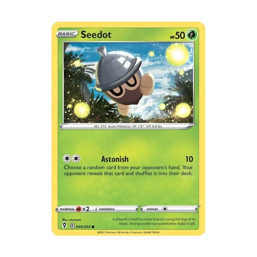 CCG Сидот (С) #005/203, Pokemon - SWSH07: Evolving Skies - Singles
CCG Сидот (С) #005/203, Pokemon - SWSH07: Evolving Skies - Singles