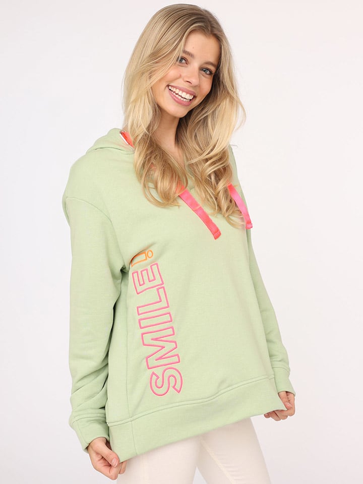 Толстовка с капюшоном Zwillingsherz, светло-зеленый
Толстовка с капюшоном Zwillingsherz, светло-зеленый