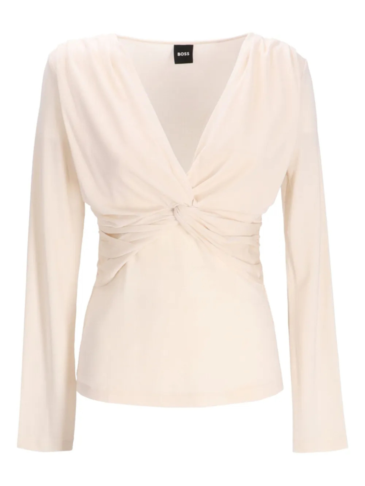 Блузка с V-образным вырезом BOSS, белый
Блузка с V-образным вырезом BOSS, белый