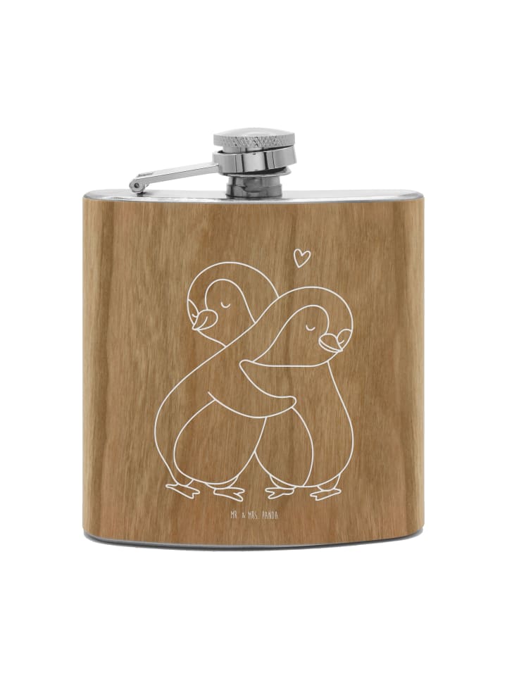 Mr. & Mrs. Panda Фляжка, пингвины, обнимающиеся без слов, коричневый цвет
Mr. & Mrs. Panda Фляжка, пингвины, обнимающиеся без слов, коричневый цвет