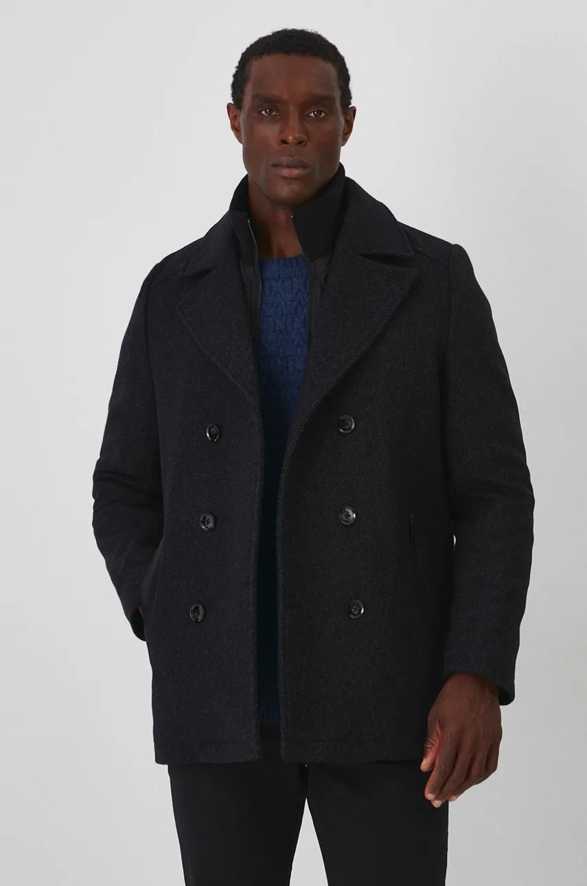 Шерстяное пальто Medicine, черный
Шерстяное пальто Medicine, черный