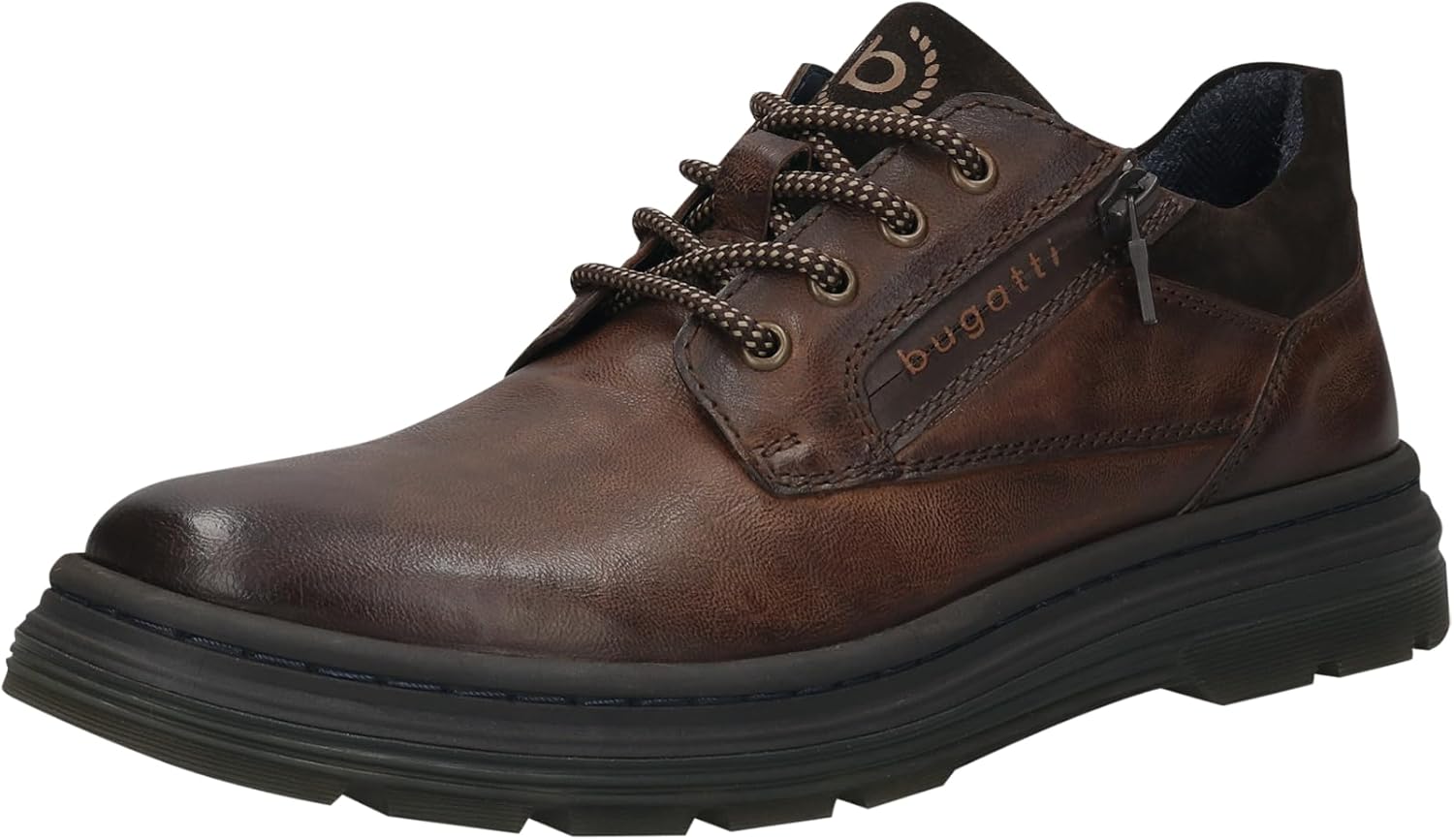Мужские кроссовки Bugatti низкие на шнуровке, темно-коричневый
Мужские кроссовки Bugatti низкие на шнуровке, темно-коричневый