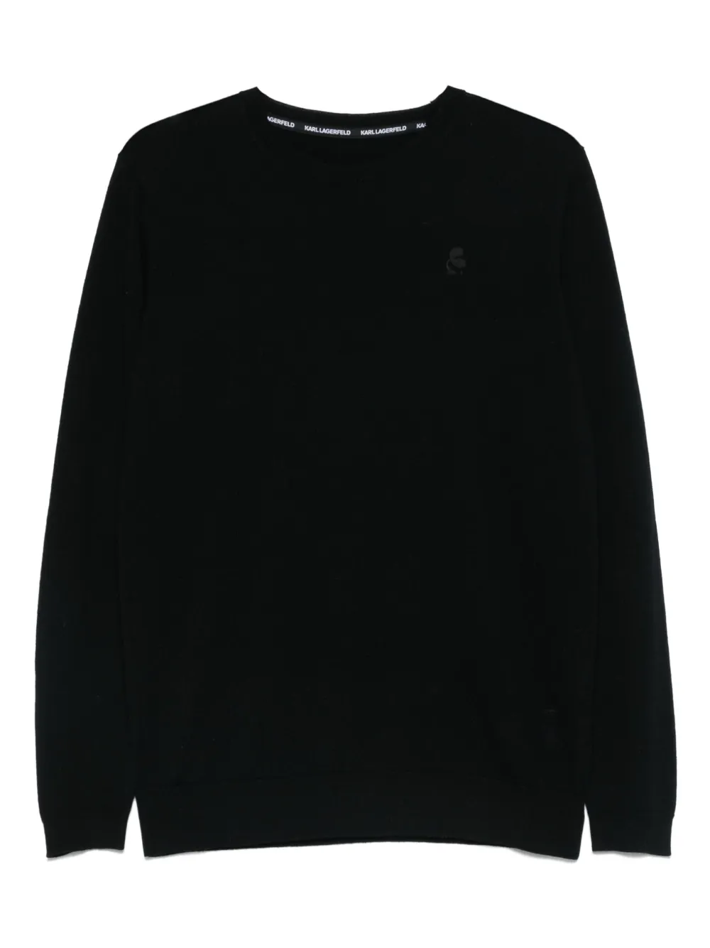 Свитер из мериносовой шерсти KARL LAGERFELD, черный
Свитер из мериносовой шерсти KARL LAGERFELD, черный