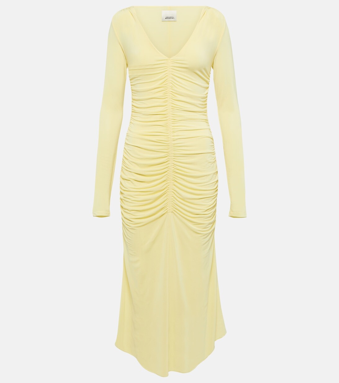 Платье миди из джерси со сборками ISABEL MARANT, желтый
Платье миди из джерси со сборками ISABEL MARANT, желтый