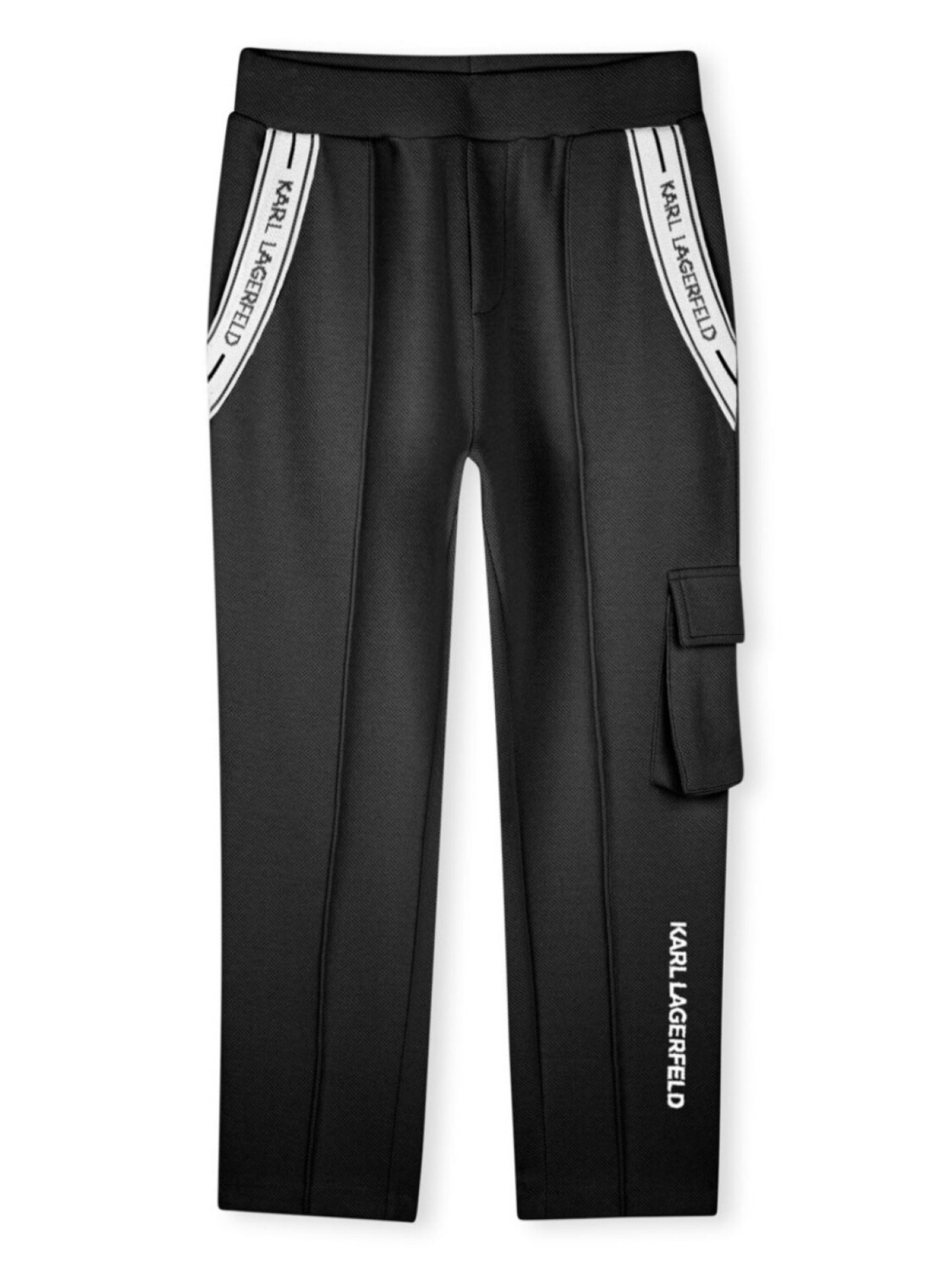 Karl Lagerfeld Kids спортивные брюки с вышитым логотипом, черный
Karl Lagerfeld Kids спортивные брюки с вышитым логотипом, черный