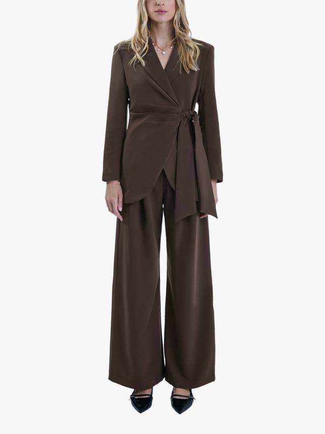 Блейзер с боковым поясом James Lakeland, коричневый 
Блейзер с боковым поясом James Lakeland, коричневый