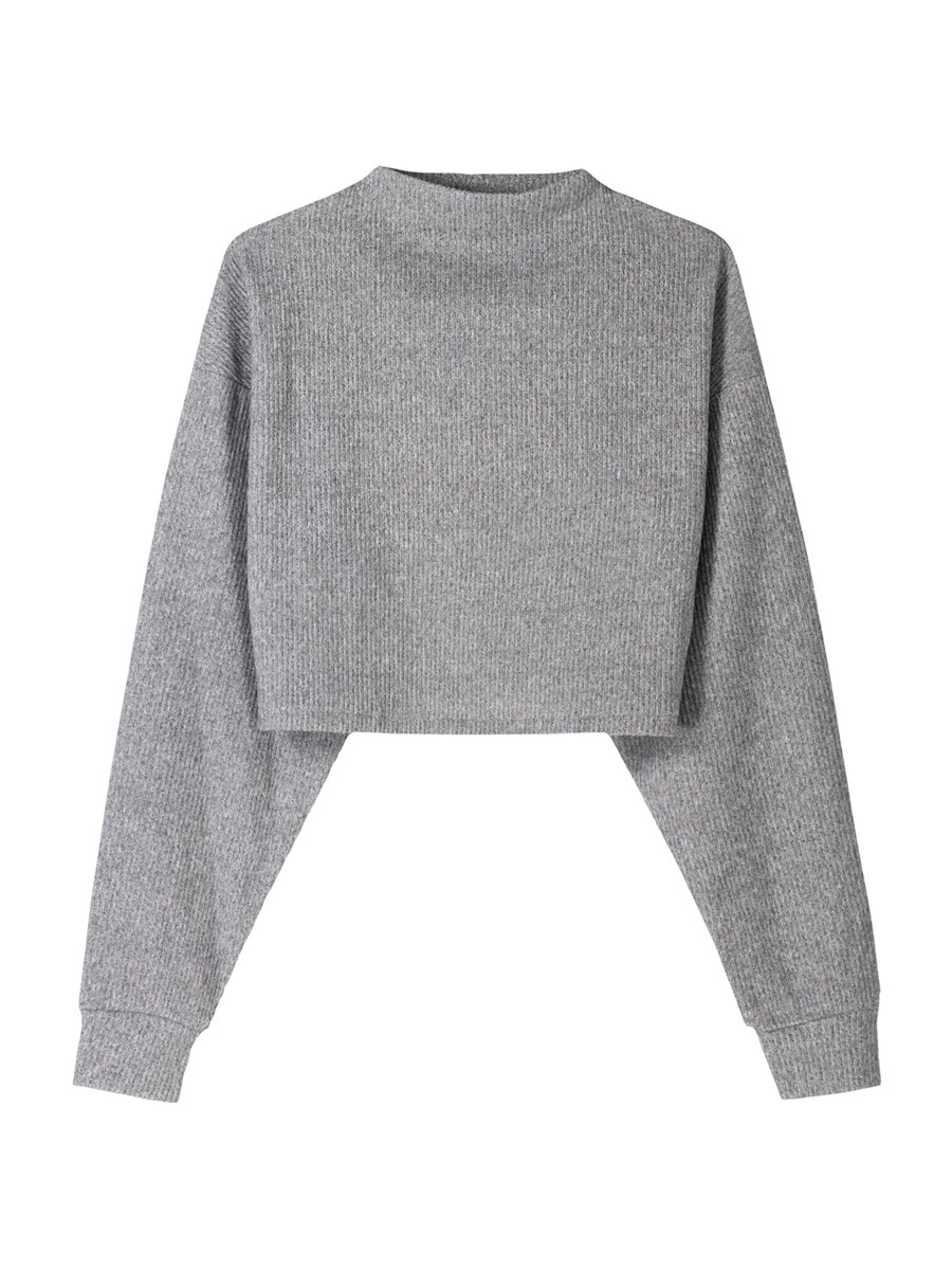 Свитер Bershka, серый
Свитер Bershka, серый