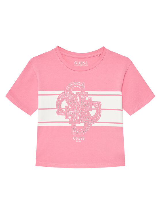 Футболка обычного кроя J5YI09 K6YW4 Guess, розовый
Футболка обычного кроя J5YI09 K6YW4 Guess, розовый