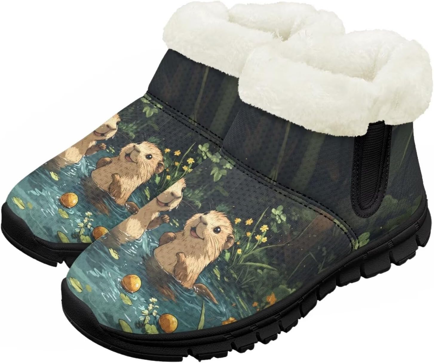 Детские зимние ботинки для девочек и мальчиков, теплые обувь с меховой подкладкой, противоскользящие модные ботильоны Chririnla, Kawaii Capybara
Детские зимние ботинки для девочек и мальчиков, теплые обувь с меховой подкладкой, противоскользящие модные ботильоны Chririnla, Kawaii Capybara