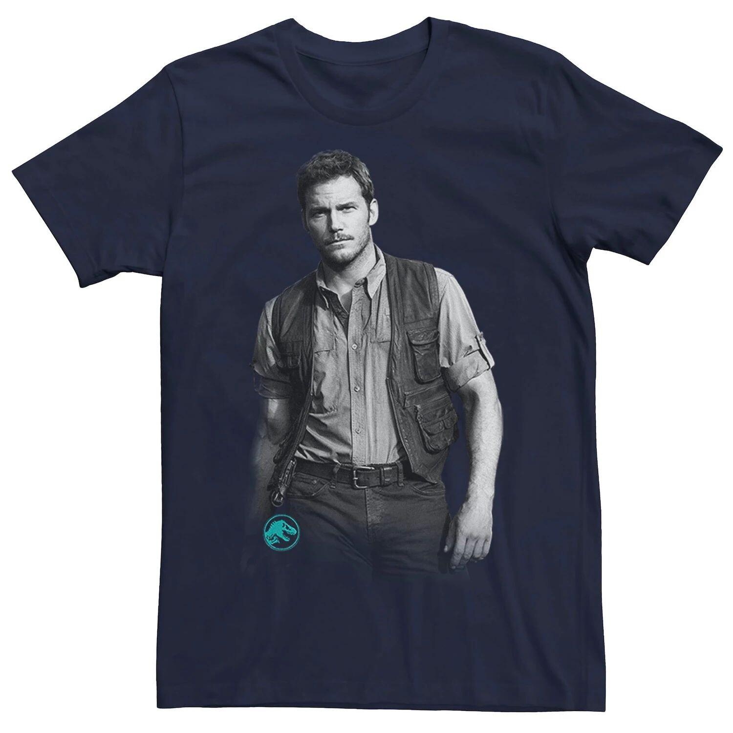 Мужская футболка Jurassic World Chris Pratt Swag Licensed Character, синий
Мужская футболка Jurassic World Chris Pratt Swag Licensed Character, синий