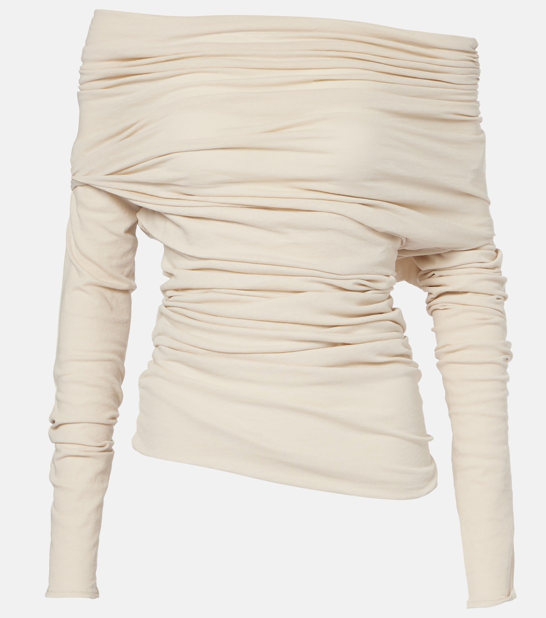 Облегающий топ с открытыми плечами из хлопковой смеси Entire Studios, Stone
Облегающий топ с открытыми плечами из хлопковой смеси Entire Studios, Stone