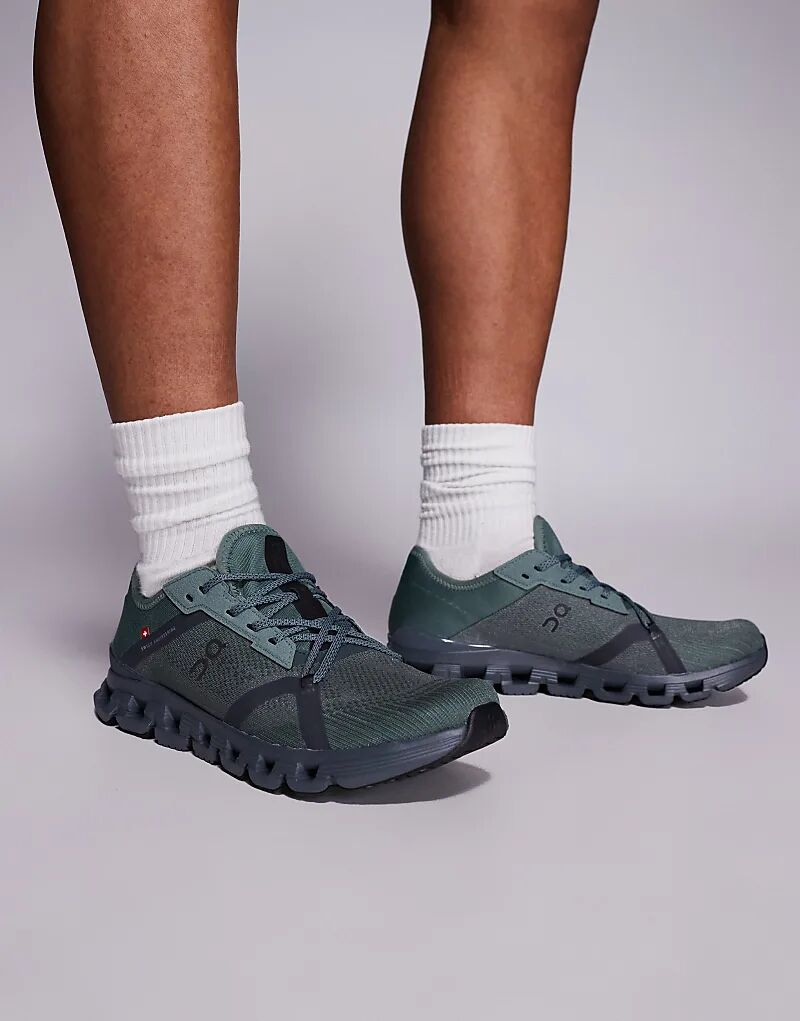 On Running ON Cloud X 4 AD тренировочные кроссовки в зеленом цвете
On Running ON Cloud X 4 AD тренировочные кроссовки в зеленом цвете