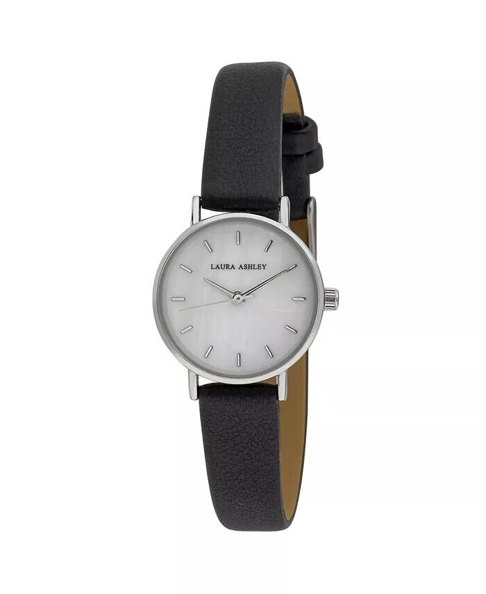 Женские мини-тонкие черные часы с полиуретановым ремешком, 26 мм Laura Ashley, черный
Женские мини-тонкие черные часы с полиуретановым ремешком, 26 мм Laura Ashley, черный
