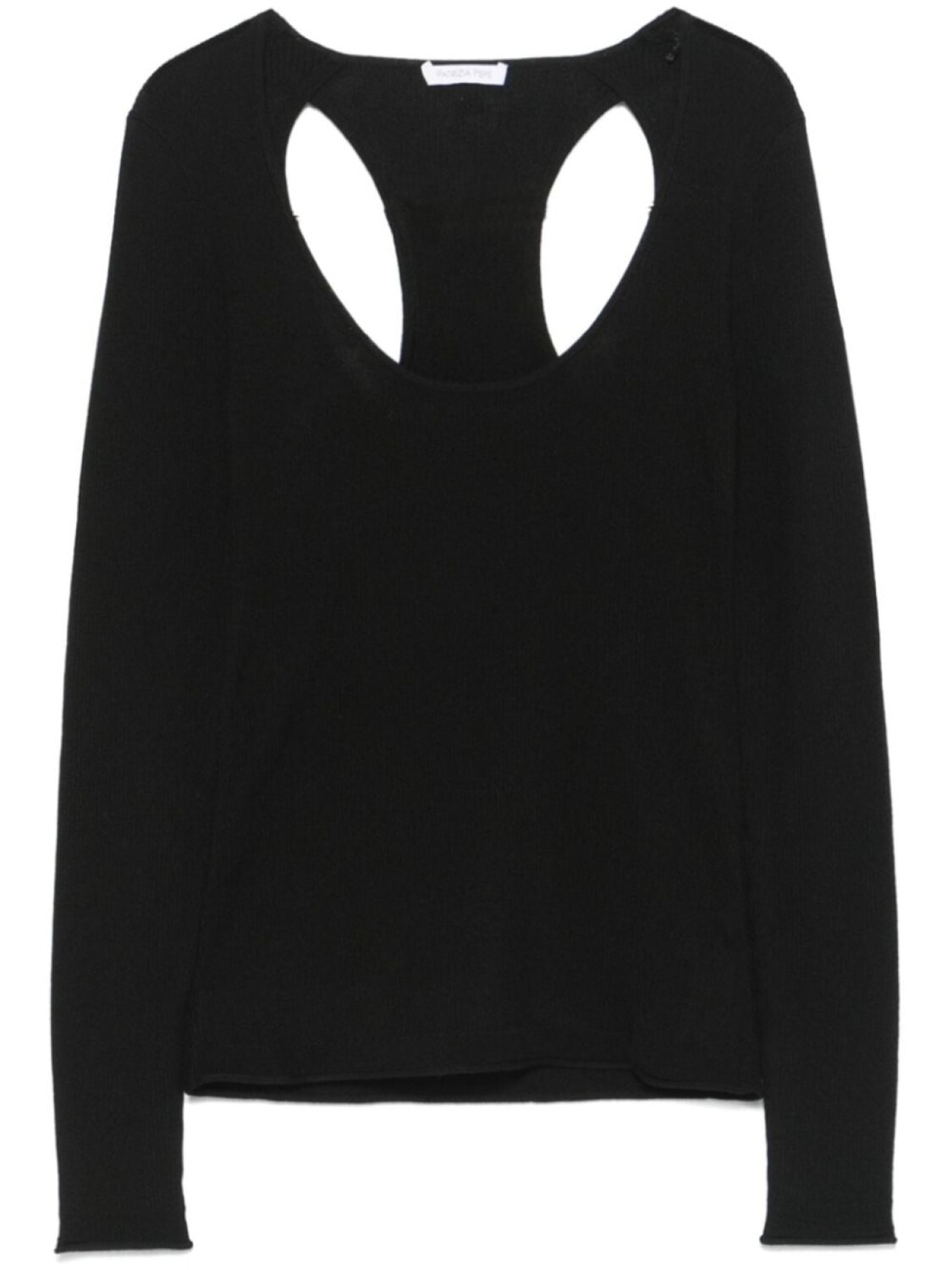 Свитер с вырезами от Patrizia Pepe, черный
Свитер с вырезами от Patrizia Pepe, черный