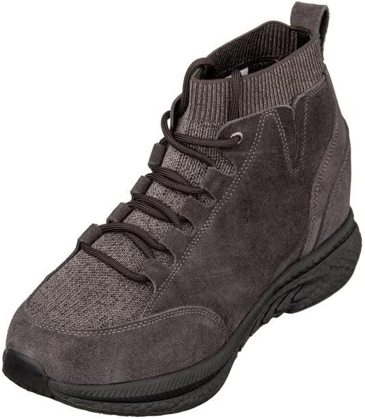 Мужские невидимые увеличивающие рост обувь CALTO - темно-коричневые модные кроссовки на высокой подошве - прибавка 8 см - S23203 D(M) US
Мужские невидимые увеличивающие рост обувь CALTO - темно-коричневые модные кроссовки на высокой подошве - прибавка 8 см - S23203 D(M) US