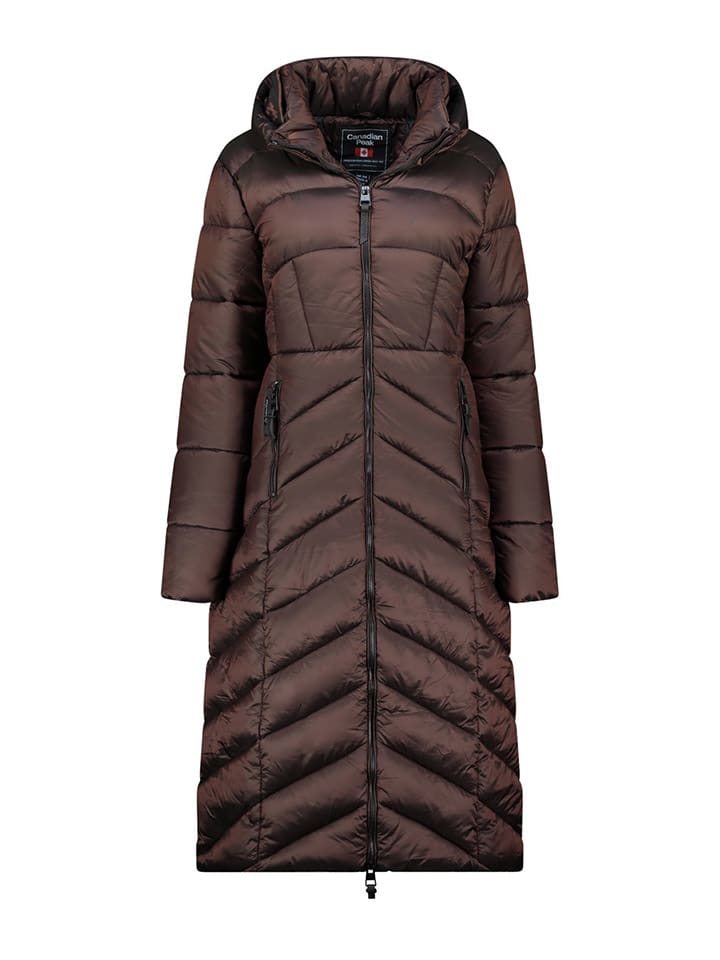 Стеганое пальто Бланшик коричневого цвета Canadian Peak
Стеганое пальто Бланшик коричневого цвета Canadian Peak