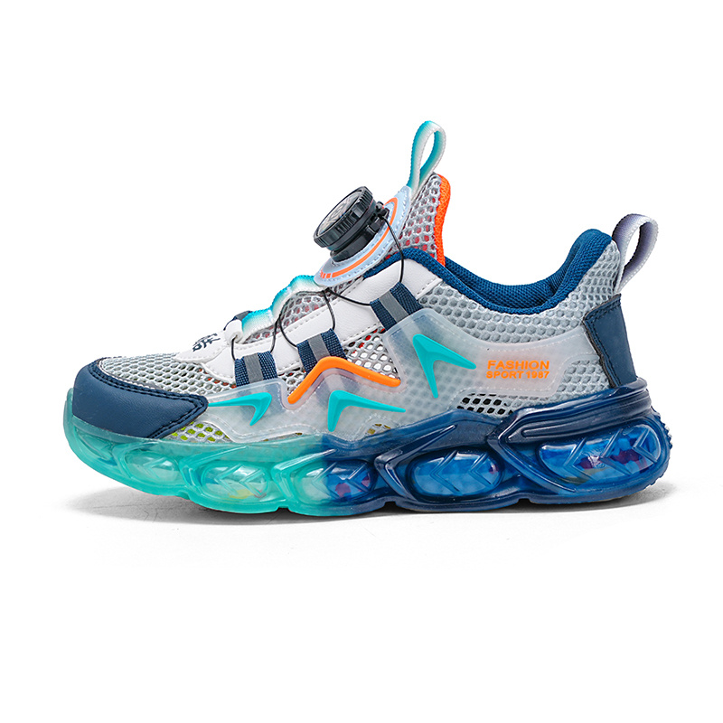 Нескользящая, износостойкая, дышащая, легкая, амортизирующая детская обувь для повседневной носки Izumi Chiryū, синий
Нескользящая, износостойкая, дышащая, легкая, амортизирующая детская обувь для повседневной носки Izumi Chiryū, синий