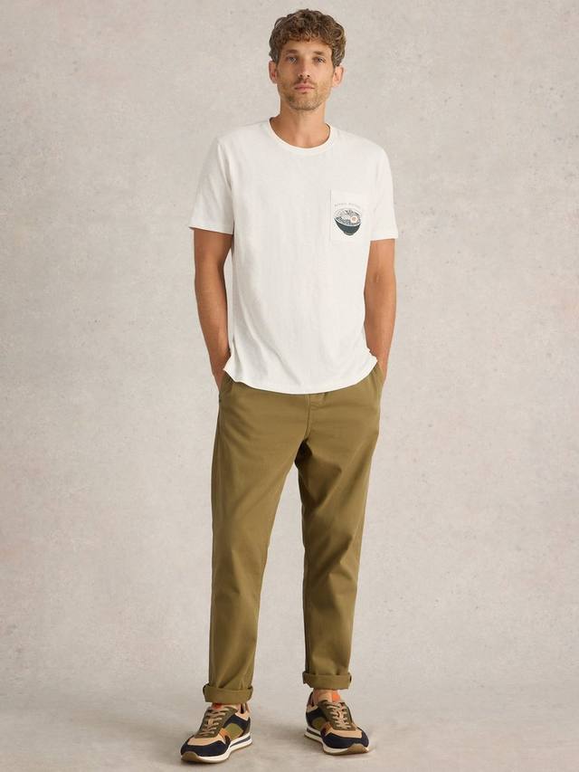 Хлопковая футболка Regular Fit с коротким рукавом и принтом Ramen White Stuff
Хлопковая футболка Regular Fit с коротким рукавом и принтом Ramen White Stuff