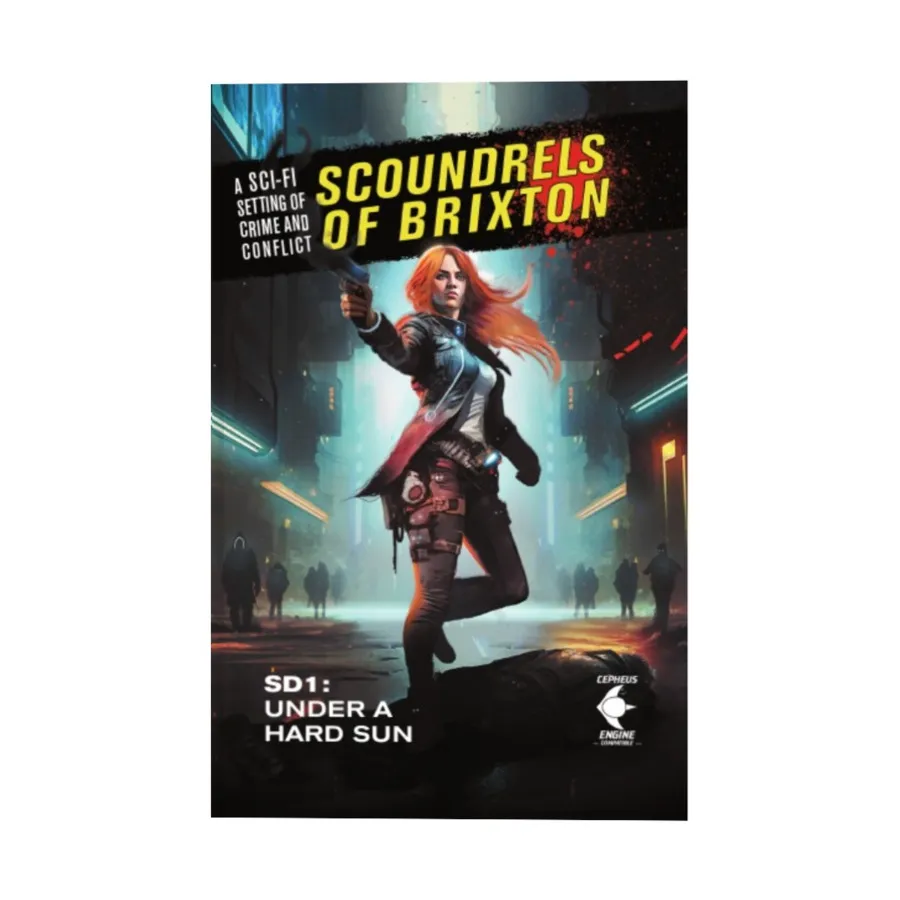 Scoundrels of Brixton - SD1, Under a Hard Sun, RPG Zines (RPG Ramblings Publishing), мягкая обложка
Scoundrels of Brixton - SD1, Under a Hard Sun, RPG Zines (RPG Ramblings Publishing), мягкая обложка