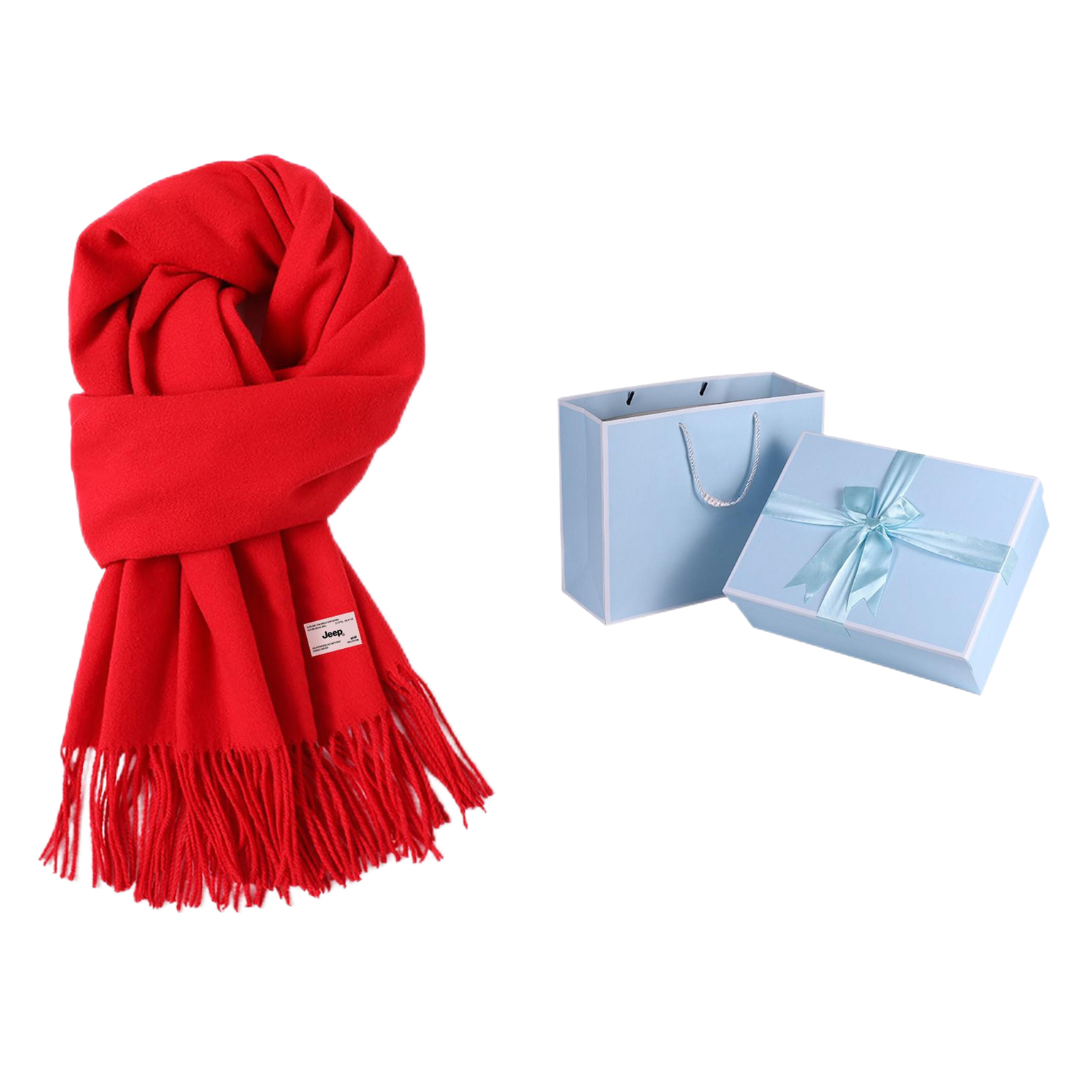 Jeep Акриловый вязаный шарф унисекс, Red Blue Box Set
Jeep Акриловый вязаный шарф унисекс, Red Blue Box Set