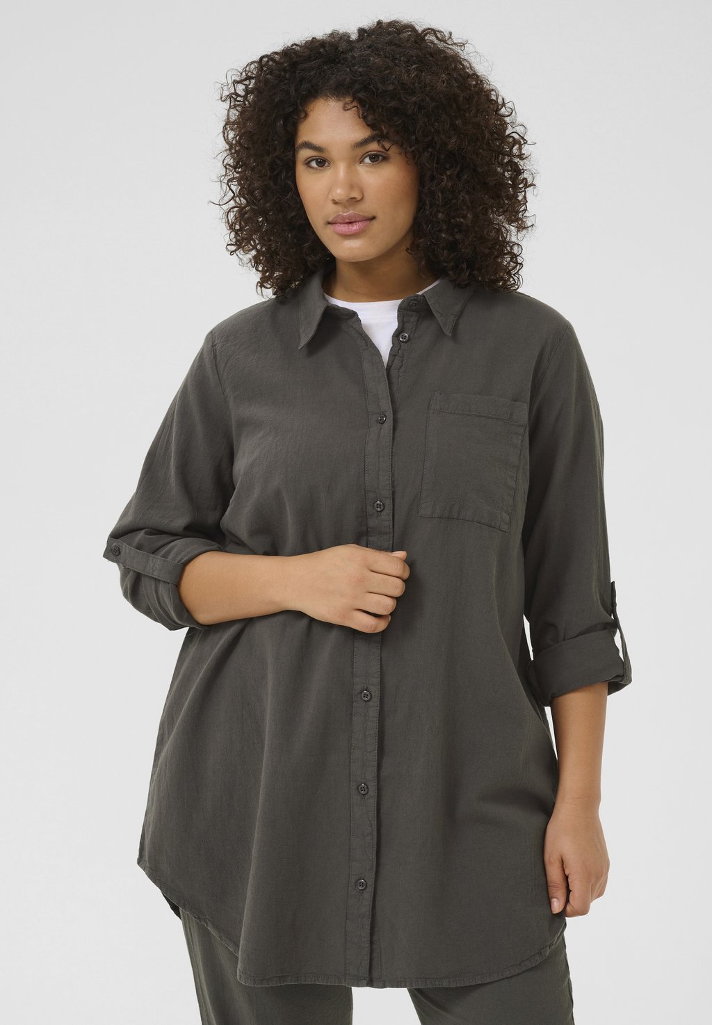 Рубашка Kaffe Curve, черный
Рубашка Kaffe Curve, черный