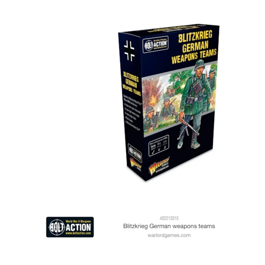 Блицкриг Немецкие вооруженные команды, Bolt Action - German - Blitzkrieg (28mm)
Блицкриг Немецкие вооруженные команды, Bolt Action - German - Blitzkrieg (28mm)