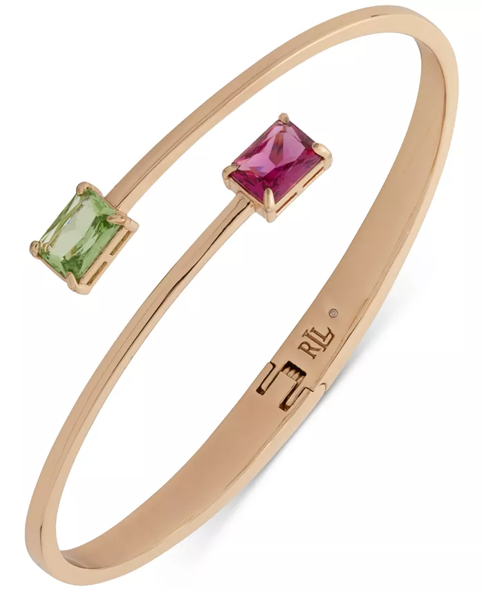 Браслет-манжета с золотистым камнем Lauren Ralph Lauren, розовый
Браслет-манжета с золотистым камнем Lauren Ralph Lauren, розовый