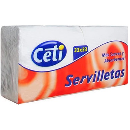 Салфетка Ceti белая бумажная 33см x 33см Bigbuy Home
Салфетка Ceti белая бумажная 33см x 33см Bigbuy Home