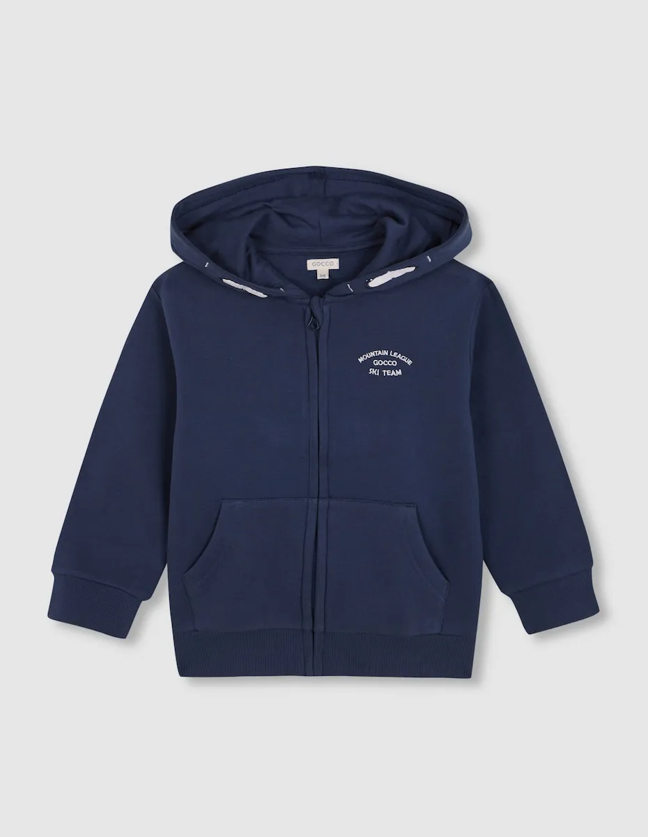 Детская толстовка на молнии Gocco, синий
Детская толстовка на молнии Gocco, синий